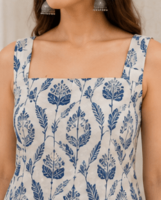 Ivory Grace Full Sleeve Kurti - Trendique
